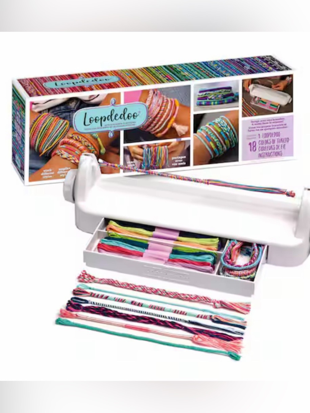 Loopdedoo Spin Bracelet Maker Craft Jewelry Tween